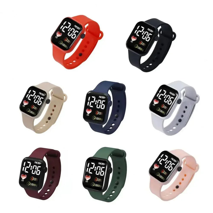 New LED Sports Watches Smart Watch for Men Women Digital Wristwatches