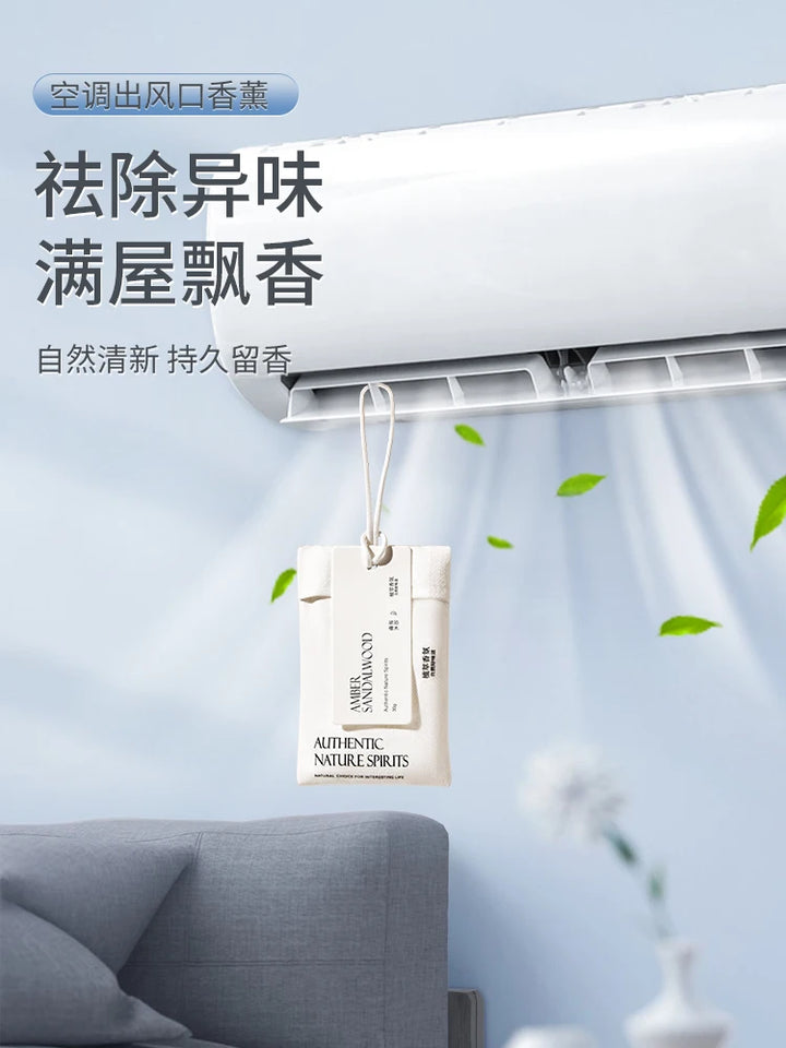 Air conditioner, air outlet, aromatherapy home,