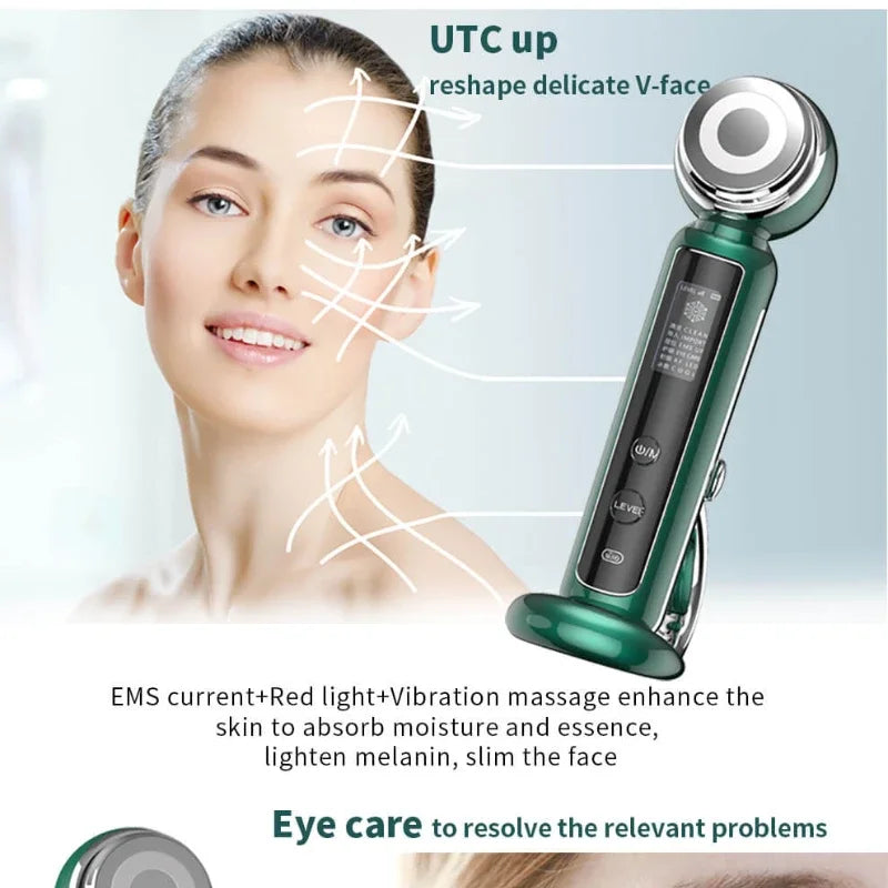 led rf ems beauty instrument portable face radio frequency