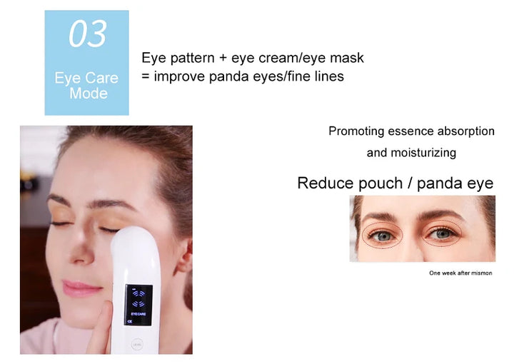 Face Lift Machine RF Skin Tightening Eye Multifunctional Beauty Care Vibration Device