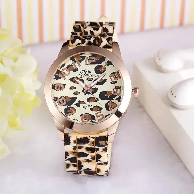 Flower Causal Quartz WristWatches Smart Watch