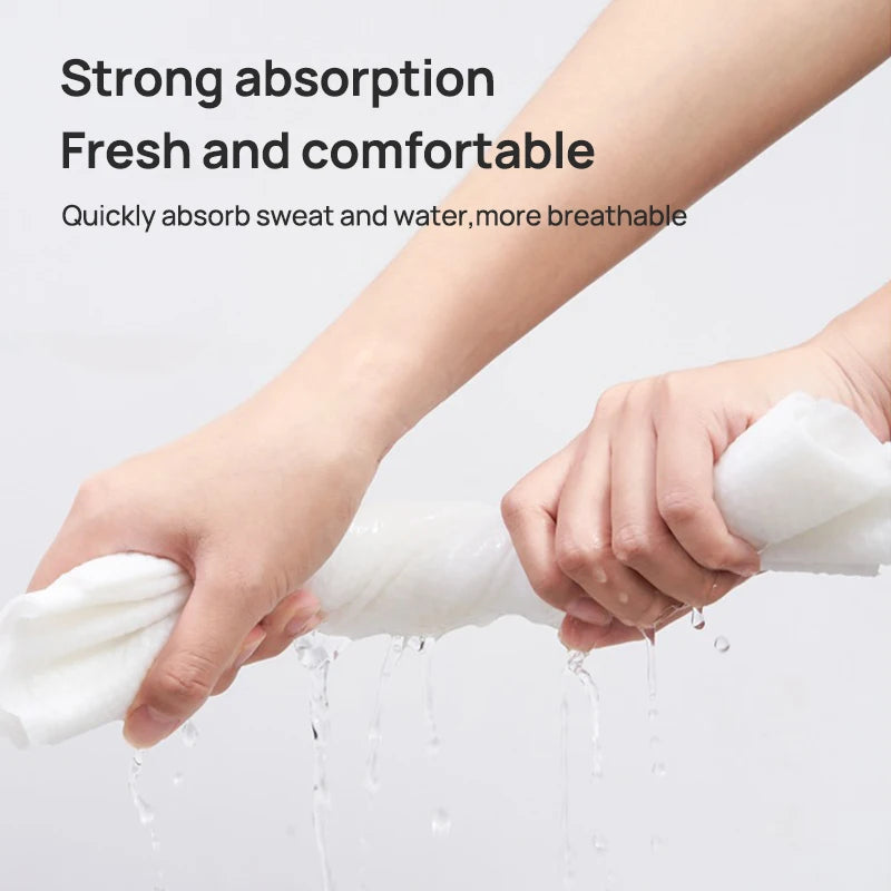 Ultra-Soft Disposable Facial Towels - Highly Absorbent for Deep Cleansing & Gentle Skin Care - Hygienic Quick-Drying