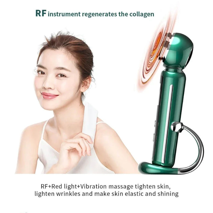 led rf ems beauty instrument portable face radio frequency